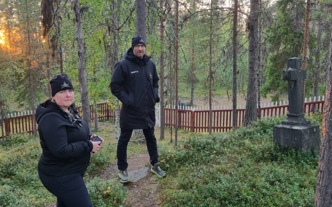 Huset som jagade dem ut i bilen: mötet med Ghost Crew Norrbotten