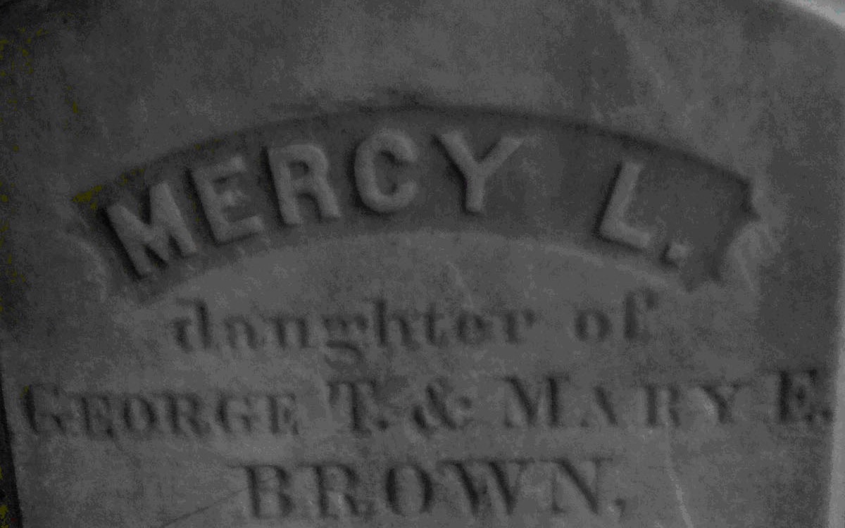 Mercy Brown och hjärtat som brändes i Exeter